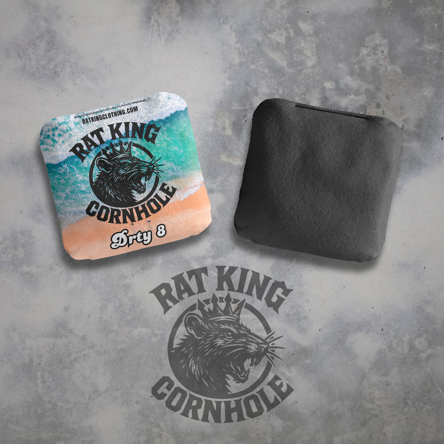 Pro Cornhole Bags- Waves