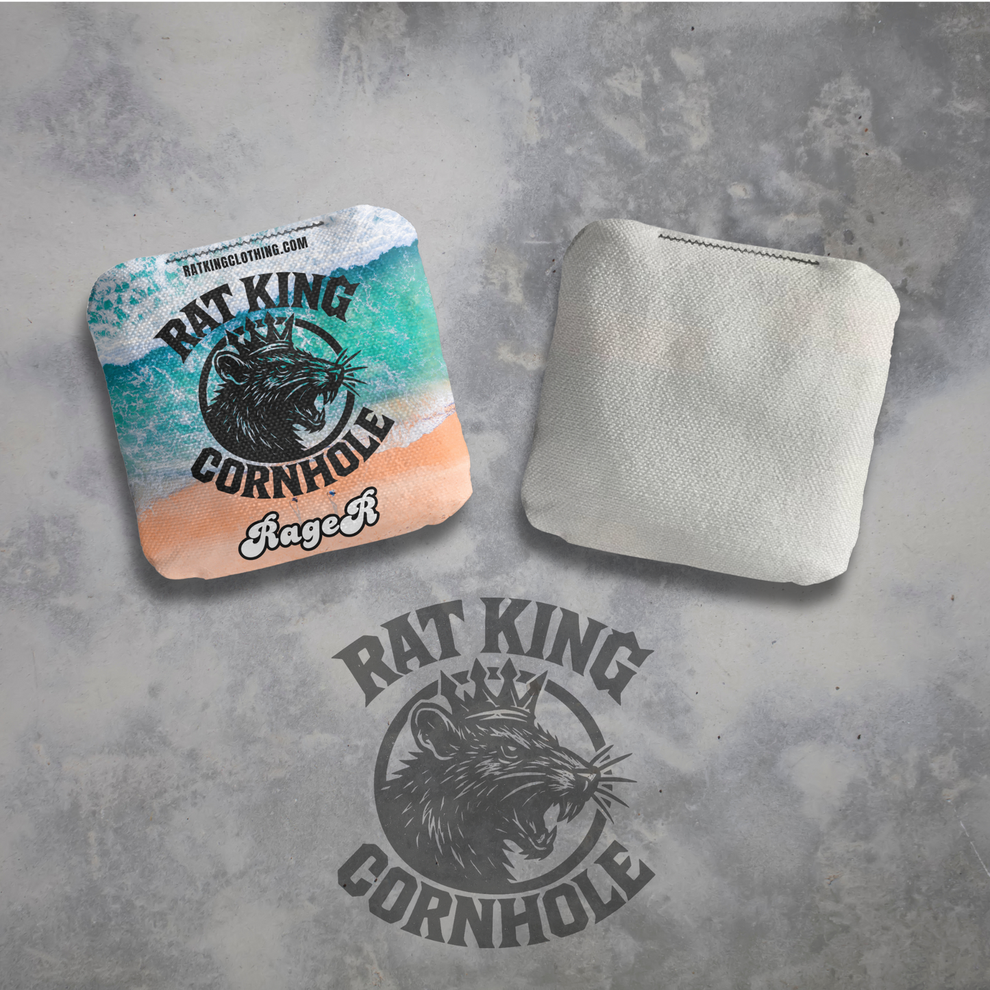 Pro Cornhole Bags- Waves