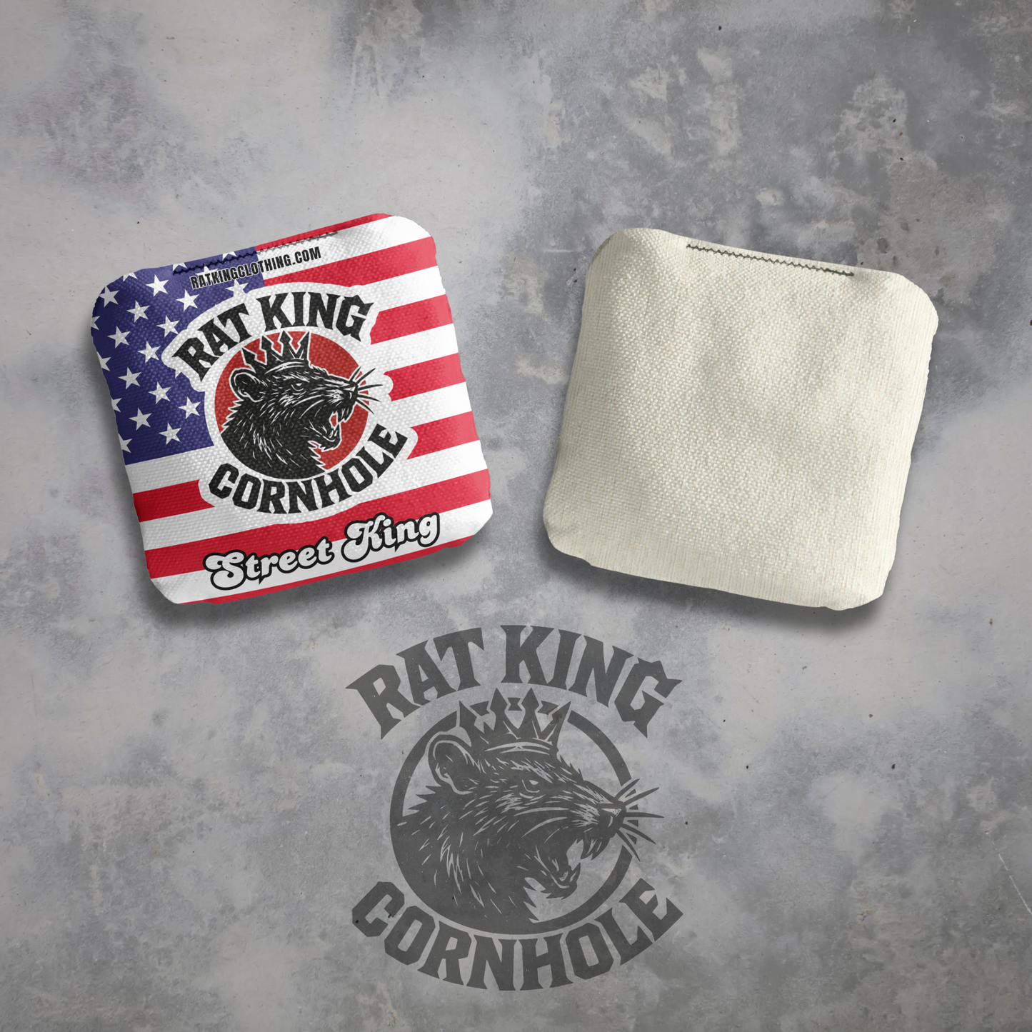 Pro Cornhole Bags- Flag