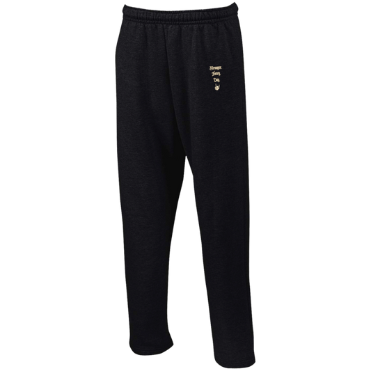 Stronger Every Day Open Bottom Sweatpants