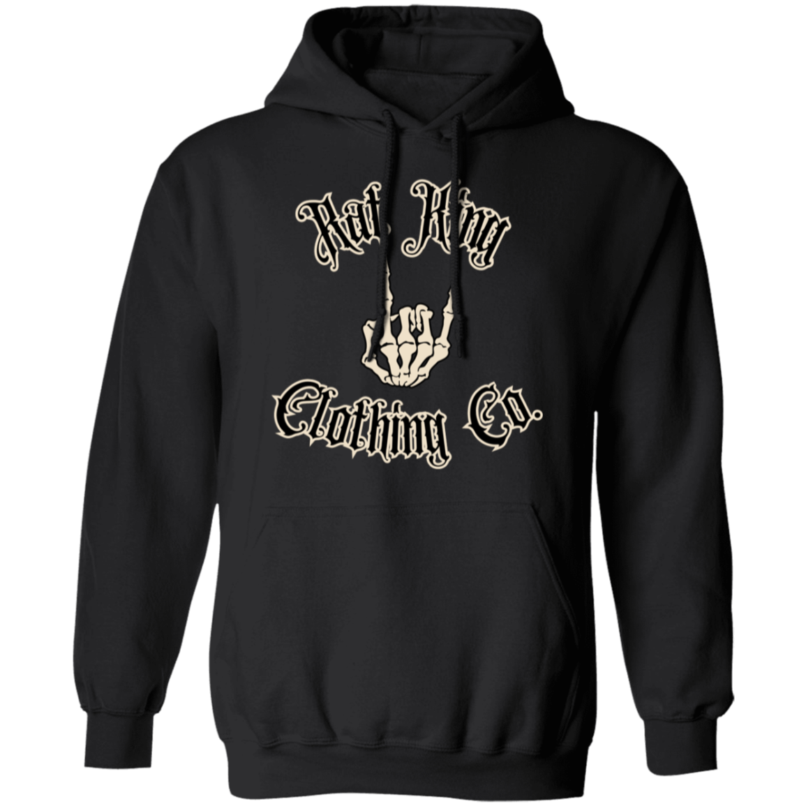 Classic Logo Full Front Pullover Hoodie