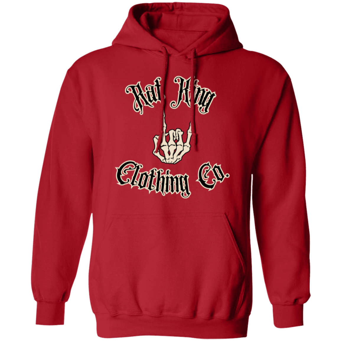 Classic Logo Full Front Pullover Hoodie