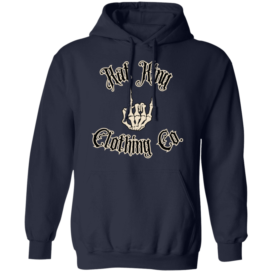 Classic Logo Full Front Pullover Hoodie