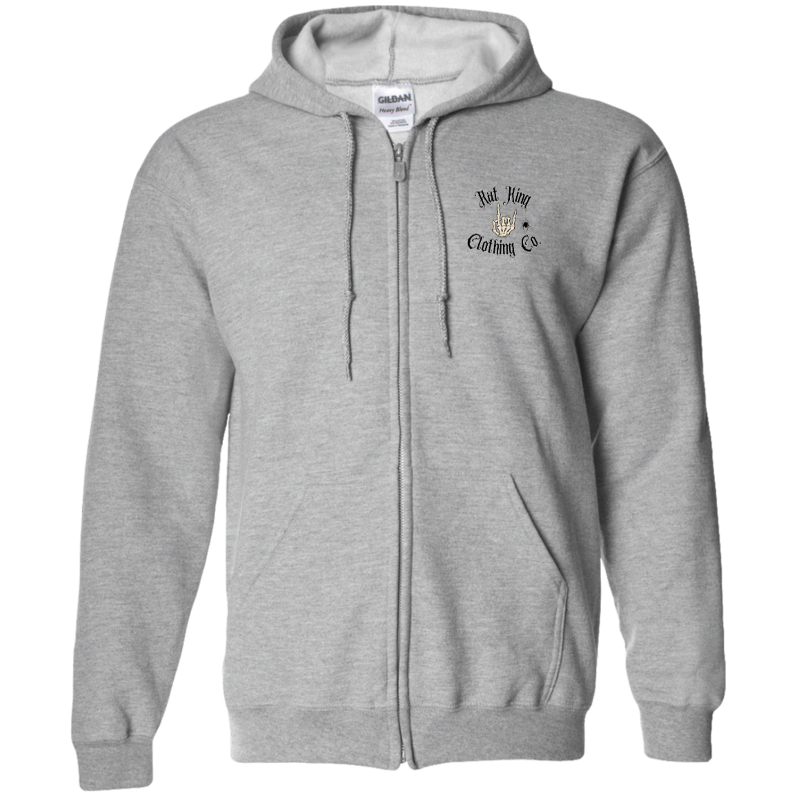 RK Spider Zip Up Hooded Sweatshirt