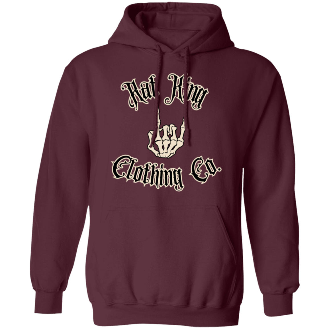 Classic Logo Full Front Pullover Hoodie