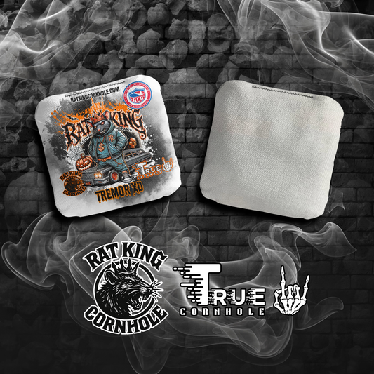True Cornhole RATWEEN Cornhole Bags White